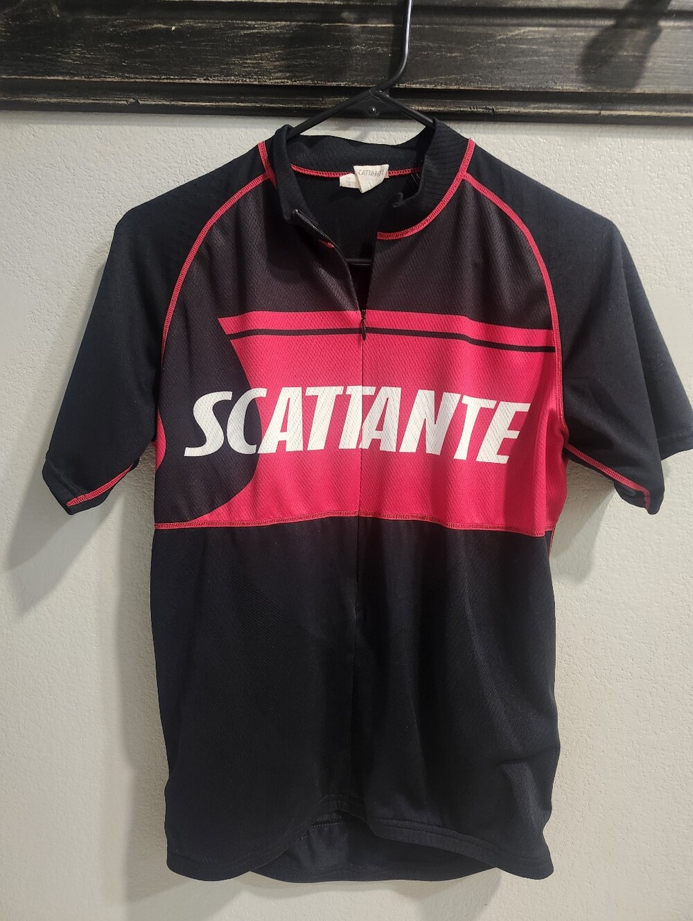 Scattante Black & Red  Cycling Jersey